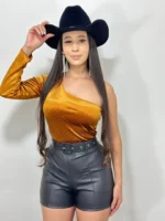 Bory de veludo mula manca dourado 1