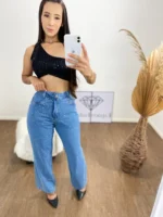 Calça Wide Leg Jeans 1
