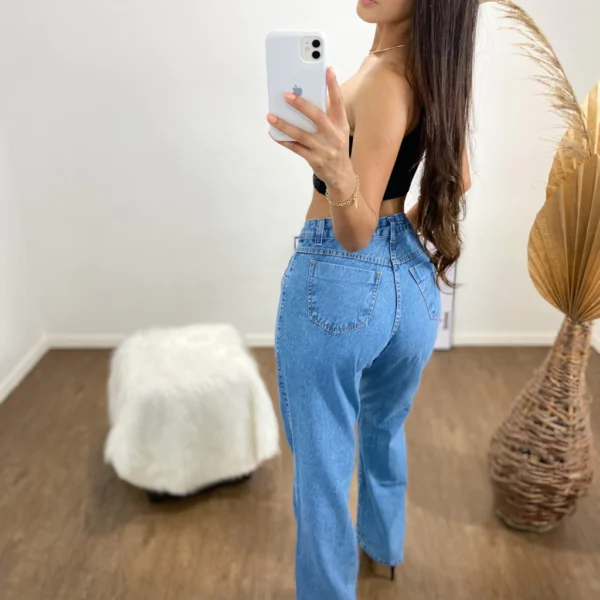 Calça Wide Leg Jeans 5