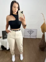Calça jogger cargo 2
