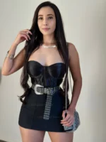 Corselete Preto poliamida 4